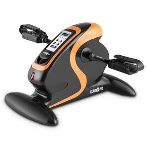 KLARFIT Cycloony Mini Bike, mini rotoped, motor, 120 kg, dálkové ovládání, černý/oranžový obraz