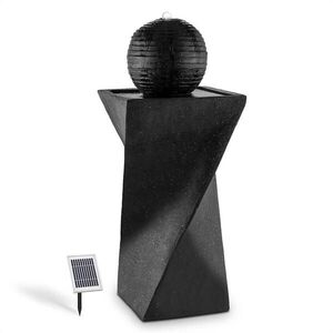 Blumfeldt Schönbrunn solární fontána s LED osvětlením, 200 l/h, bazaltová koule obraz