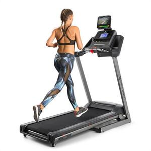 Capital Sports Infinity Track 2.0, běžecký pás, 5 HP, BT, aplikace Kinomap, LCD, šedý obraz