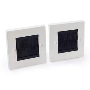 OneConcept Krycí rám na kabel, 2 ks, cca 86x86mm obraz