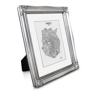 Casa Chic Regent, obrazový rám, obdélníkový, 25 × 20 cm fotky, pasparta, sklo, rokoko obraz