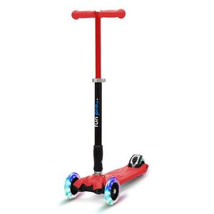 Fun pro TWO Dětská koloběžka, od 5 let, LED kolečka, 80 kg, skládací, výškově nastavitelná obraz