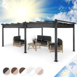 blumfeldt Pantheon pergola | 3 x 6 m | odolná proti povětrnostním vlivům | UV ochrana | celoroční použití obraz