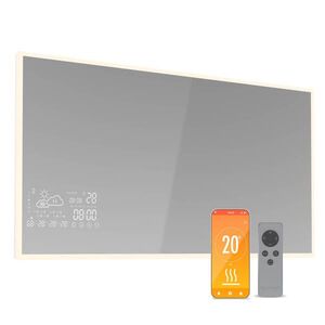 Blumfeldt Infračervený ohřívač, Smart Mirror, Infračervené záření, 600 W, IP43 obraz