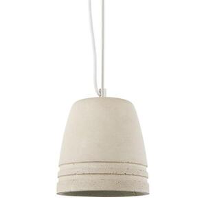 Loocida Sonnenstein Studie 21, betonová visící lampa, závěsná lampa, průmyslový design obraz