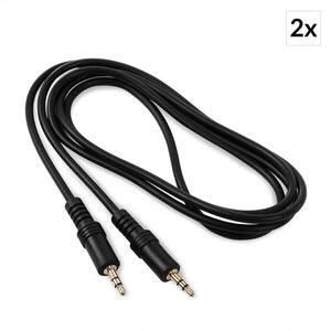 FrontStage 2x 3, 5mm jack kabel, stereo, 1, 5m obraz