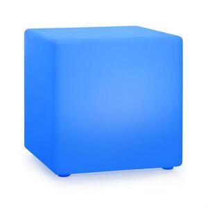 Blumfeldt Shinecube XL svíticí kostka 40x40x40 cm 16 barev LED 4 světelné režimy bílá obraz