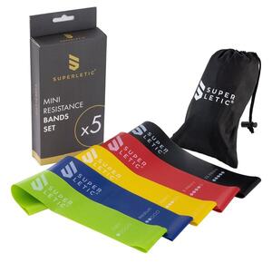 Capital Sports Uros Mini, expandéry, 5dílná souprava, fitness gumy, smyčka, 100% latex obraz