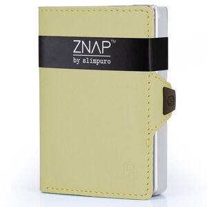 Slimpuro ZNAP, portofel subțire, 8 cărți, compartiment pentru monede, 8, 9 × 1, 5 × 6, 3 cm (L × Î × l), protecție RFID obraz