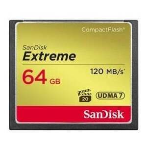SanDisk CF Extreme 64GB CompactFlash (CF) SDCFXSB-064G-G46 obraz