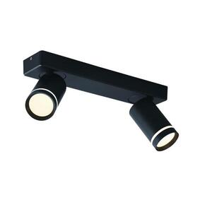 ACA Lighting nástěnné a stropní svítidlo 2XGU10 DIVINO černá hliník IP20 32X7X13, 5CM RA3632SBK obraz