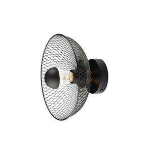 ACA Lighting nástěnné svítidlo 1XE27 černý kov D24X12CM KOBE HL45841W25B obraz