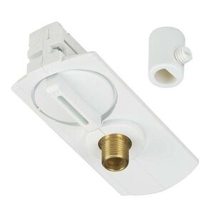BIG WHITE SLV ADAPTÉR ZÁVĚSNÉHO SVÍTIDLA, pro vysokonapěťovou 1fázovou nástavnou přípojnici, bílý, vč. odlehčovacího profilu a závit obraz