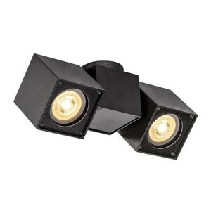 BIG WHITE SLV ALTRA DICE CW vnitřní nástěnné a stropní nástavbové svítidlo, double, QPAR51, černá 1002215 obraz