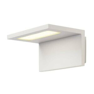BIG WHITE SLV ANGOLUX WALL, venkovní nástěnné svítidlo, LED, 3000K, IP44, bílé, 36 SMD LED, max. 7, 51 W 231351 obraz