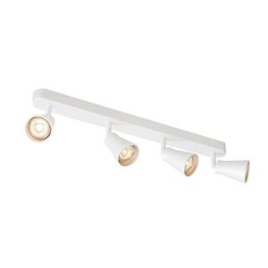 BIG WHITE SLV AVO QUAD nástěnné a stropní svítidlo, čtyři žárovky, QPAR51, bílé, max. 4x50W 1000896 obraz