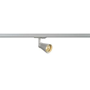 BIG WHITE SLV AVO, bodové svítidlo pro vysokonapěťovou 1fázovou proudovou sběrnici, QPAR51, stříbrné, max. 50 W 144204 obraz