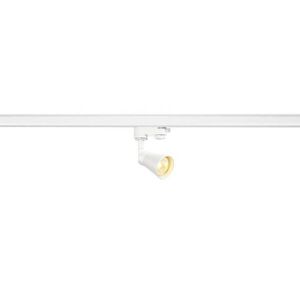 BIG WHITE SLV AVO, bodové svítidlo pro vysokonapěťovou 3fázovou proudovou sběrnici, QPAR51, bílé, max. 50 W, vč. 3fázového adaptéru obraz