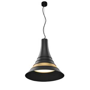 BIG WHITE SLV BATO 45 PD LED vnitřní závěsné svítidlo, černá / mosaz, LED, 2700K 1001350 obraz