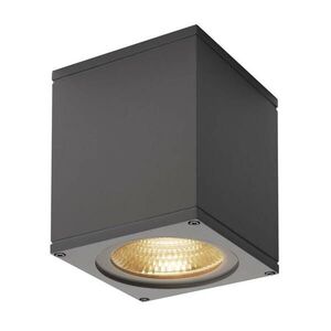 BIG WHITE SLV BIG THEO WALL, venkovní nástěnné svítidlo, Flood down, LED, 3000K, antracit, Š/V/H 13/14/13, 5 cm 234525 obraz