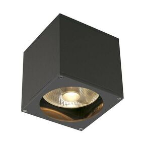 BIG WHITE SLV BIG THEO WALL, venkovní nástěnné svítidlo, QPAR111, IP44, hranaté, antracit, max. 75 W 229565 obraz