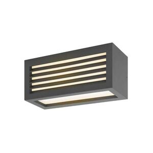 BIG WHITE SLV BOX_L LED venkovní nástěnné a stropní nástavbové svítidlo, antracit, IP44, 3000K, 19W 1002035 obraz