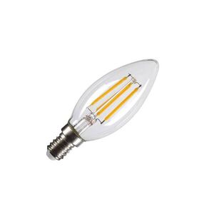BIG WHITE SLV C35 E14 LED světelný zdroj transparentní 4, 2 W 2700 K CRI 90 320° 1005284 obraz