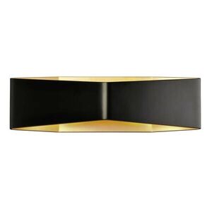 BIG WHITE SLV CARISO WL-4, nástěnné svítidlo, LED, 2700K, černé/mosaz, 2x9 W 151740 obraz