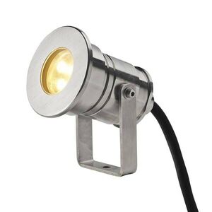 BIG WHITE SLV DASAR PROJEKTOR, venkovní reflektor, LED, 3000K, IP67, nerezová ocel 316, 230 V, 6 W 233571 obraz