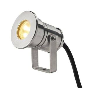 BIG WHITE SLV DASAR PROJEKTOR, venkovní reflektor, LED, 3000K, IP68, nerezová ocel 316, 12–24 V, 7 W 233570 obraz