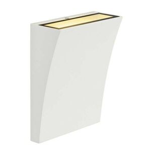 BIG WHITE SLV DELWA WIDE, venkovní nástěnné svítidlo, LED, 3000K, IP44, bílé, 7 W 1000340 obraz