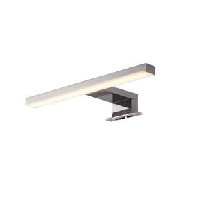 BIG WHITE SLV DORISA, zrcadlové svítidlo, LED, 4000K, krátké, chrom, IP44 1000777 obraz