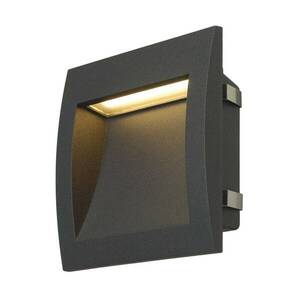 BIG WHITE SLV DOWNUNDER OUT LED L, venkovní nástěnné vestavné svítidlo, LED, 3000K, antracit 233615 obraz
