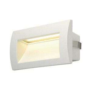 BIG WHITE SLV DOWNUNDER OUT LED M, venkovní nástěnné vestavné svítidlo, LED, 3000K, bílé 233621 obraz