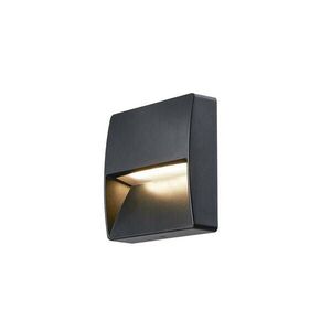 BIG WHITE SLV DOWNUNDER OUT square WL, Outdoor, nástěnné vestavné LED svítidlo, antracitové, 3000K 1002869 obraz