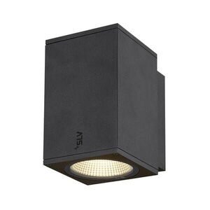 BIG WHITE SLV ENOLA SQUARE M single venkovní LED nástěnné přisazené svítidlo antracit 1003417 obraz