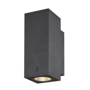BIG WHITE SLV ENOLA SQUARE UP/DOWN S Outdoor, nástěnné LED svítidlo, antracitové 1003418 obraz