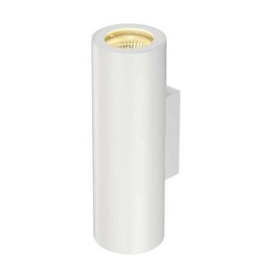 BIG WHITE SLV ENOLA_B, nástěnné svítidlo, QPAR51, kulaté, up/down, bílé, max. 50 W, vč. ozdobného kroužku, bílý 151801 obraz