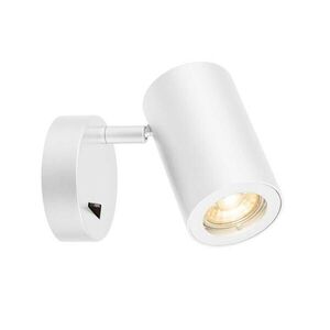 BIG WHITE SLV ENOLA_B, nástěnné svítidlo, QPAR51, se spínačem, bílé, max. 50W 1000730 obraz