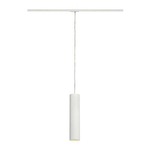 BIG WHITE SLV ENOLA_B, závěsné svítidlo pro vysokonapěťovou 1fázovou proudovou sběrnici, QPAR51, bílé, max. 50 W, vč. 1fázového adap obraz