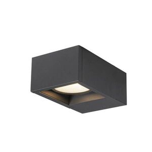 BIG WHITE SLV ESKINA FRAME WL venkovní LED nástěnné přisazené svítidlo antracit CCT switch 3000/4000 K 1004747 obraz