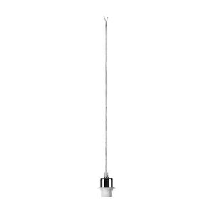 BIG WHITE SLV FENDA, závěs, A60, chrom, bez stínítka, bez rozety, otevřený kabel, max. 60 W 132662 obraz