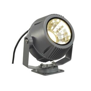 BIG WHITE SLV FLAC BEAM, venkovní fasádní svítidlo, LED, 3000K, IP65, šedý kámen, s modulem Philips DLMi 1800lm, 27W 231072 obraz