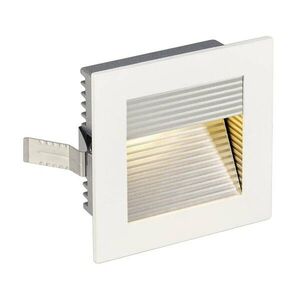 BIG WHITE SLV FRAME CURVE, vestavné svítidlo, LED, 3000K, hranaté, bílé matné, vč. listových pružin 113292 obraz