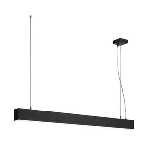 BIG WHITE SLV GLENOS profilové závěsné svítidlo, LED, 4000K, černá, 1 m, 43W 1001403 obraz