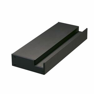 BIG WHITE SLV GLENOS, profesionální profil nástěnného držáku, černý, 20 cm, vč. koncových krytek 213660 obraz