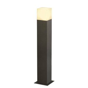 BIG WHITE SLV GRAFIT 60, venkovní stojací lampa, TC-DSE, IP44, antracit, úsporná žárovka, D/Š/V 12/12/60 cm, max. 11 W 231225 obraz