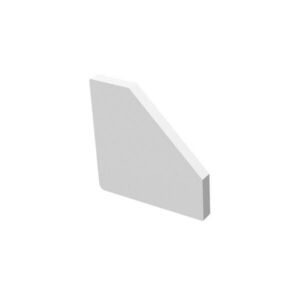 BIG WHITE SLV GRAZIA 10 EDGE koncová krytka bílá 1004894 obraz