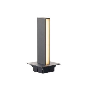 BIG WHITE SLV H-POL, svítidlo pro osvětlení cest a stojací lampa, jedna žárovka, LED, 3000K, antracit, D/Š/V 16, 5/16, 5/36 cm 232155 obraz