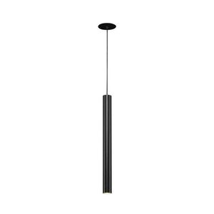 BIG WHITE SLV HELIA 45, závěsné svítidlo, LED, 3000K, kulaté, černé, plochá rozeta, 9 W 158410 obraz